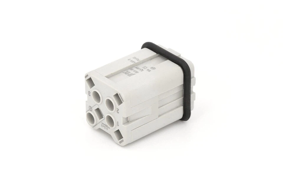 3 Pins Slim Series Cage-clamp Male Heavy Duty Plug suppliers